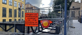 Beskedet: Bron i populära stråket hålls stängd resten av sommaren