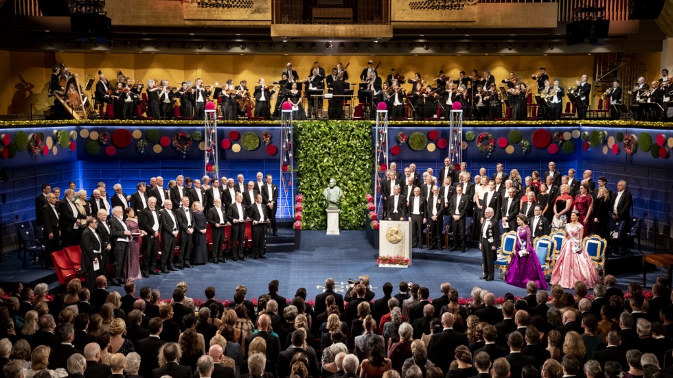 Nobelprisutdelningen i Konserthuset i Stockholm 2022.
