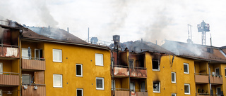 Tre anhållna efter explosionen och storbranden i Norrköping
