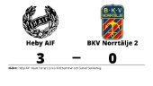 Heby AIF tog kommandot från start mot BKV Norrtälje 2