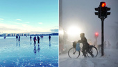 Farväl till blankisarna – snöstorm drar in över Norrbotten