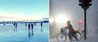 Farväl till blankisarna – snöstorm drar in över Norrbotten
