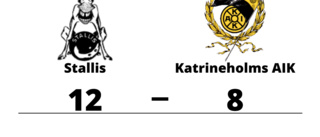 Katrineholms AIK föll med 8-12 mot Stallis