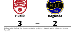 Hagunda föll - trots comeback mot Hudik