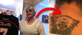 Rose-Marie, 82: Därför tatuerade jag in LHC-lejonet i nacken