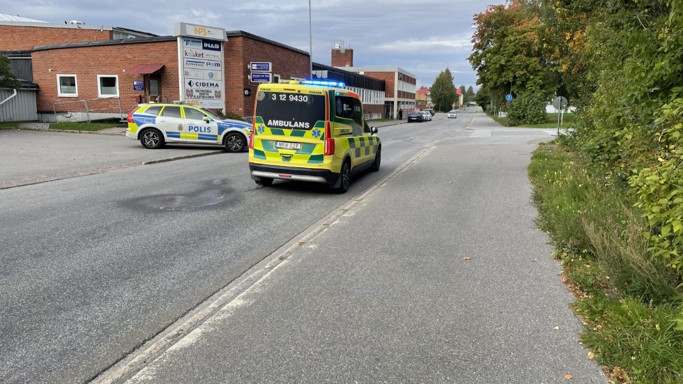 
A person was struck on Norrbölegatan