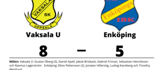 Enköping föll med 5-8 mot Vaksala U