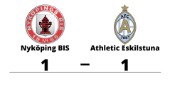 Oavgjort för Nyköping BIS hemma mot Athletic Eskilstuna