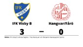 IFK Visby B segrade mot Hangvar/Fårö på hemmaplan
