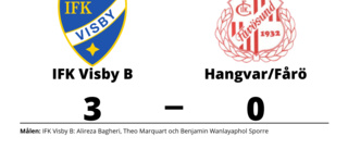 IFK Visby B segrade mot Hangvar/Fårö på hemmaplan