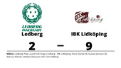 Storförlust för Ledberg hemma mot IBK Lidköping