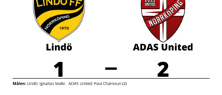 Paul Chamoun matchvinnare när ADAS United vann mot Lindö