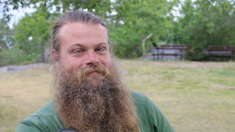 Jon Seberg är en av ägarna till Virum Älgpark utanför Tuna.