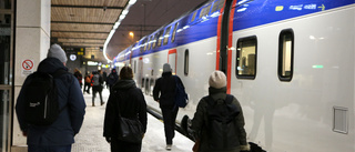 Tåg mot Uppsala evakuerades