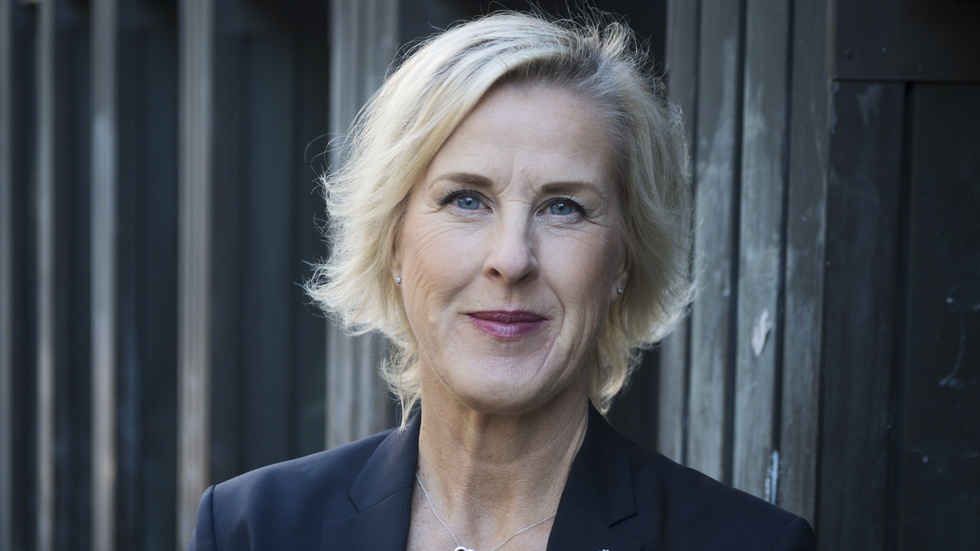 Åsa Fahlén, förbundsordförande för fackförbundet Sveriges Lärare. Arkivbild.