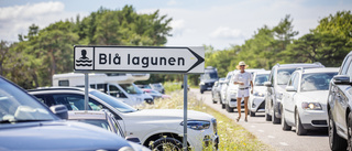 Mycket slit med trafiken vid Blå lagunen
