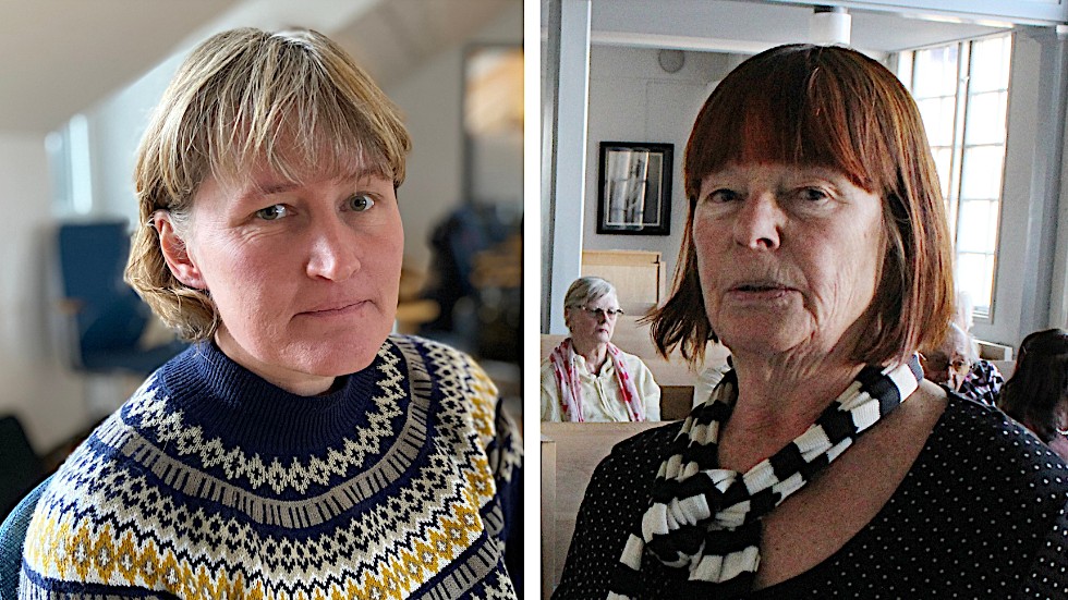 Malin Östh (V) och Marja Bergström (V) uppmanar majoriteten i Söderköping att riva upp principbeslutet om en försäljning av Bergaskolan.