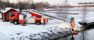 Räddningstjänsten på ovanligt uppdrag