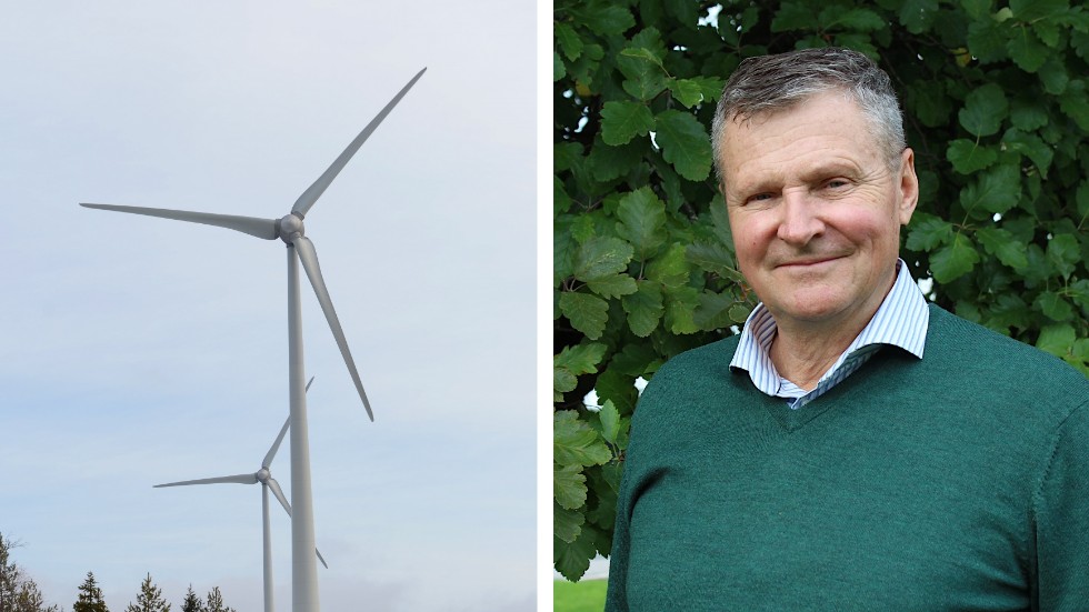 Nils Ringborg är talesperson för Holmens vindkraftsprojekt i Norrköping och Finspång. 