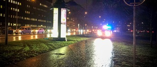 Trafikolycka mellan cykel och personbil i centrum 