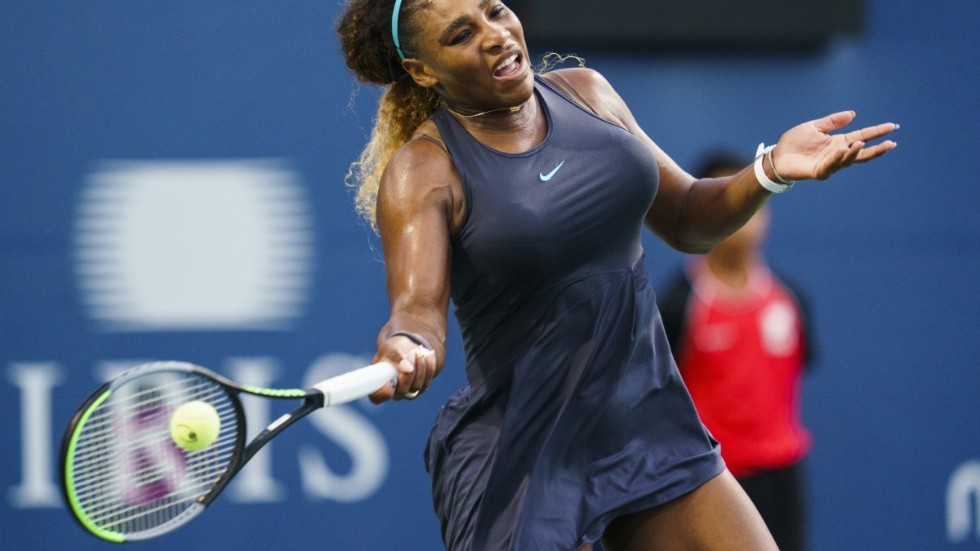 USA:s Serena Williams vann i comebacken efter coronapausen. Arkivbild.