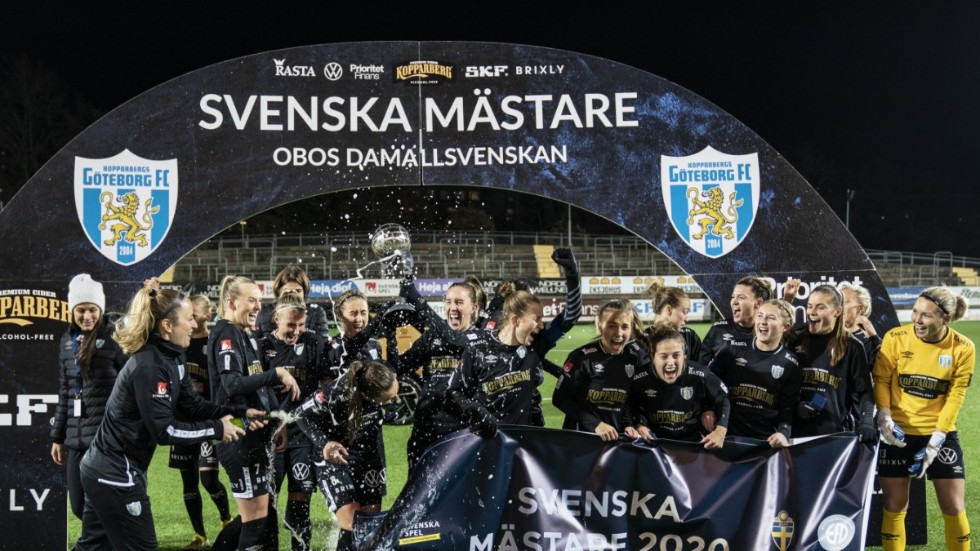 Svenska mästarna Göteborg FC lägger ned elitverksamheten. Arkivbild.