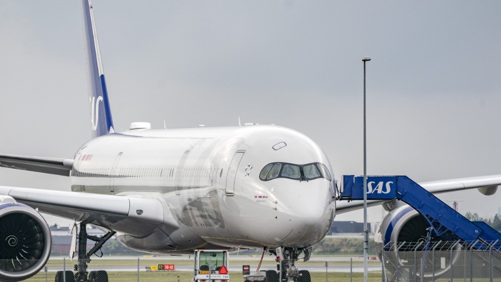 Ett SAS-plan från Arlanda till Kanarieöarna har omdirigerats till Amsterdam på grund av en stökig passagerare. Arkivbild.