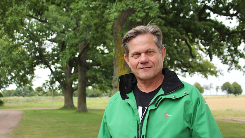 "Vi erbjuder den här idén till kommunen", säger Magnus Gustafsson, ordförande i folkparksföreningen.