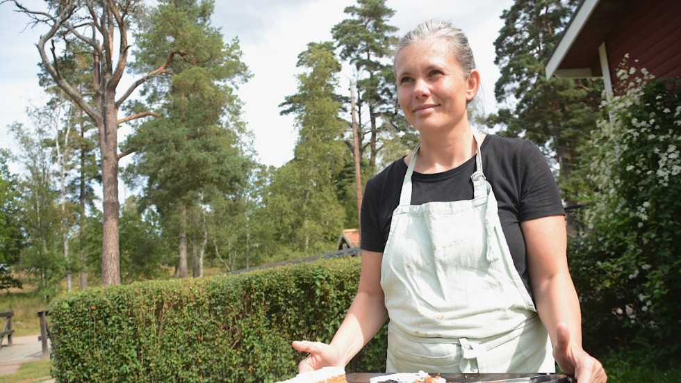 Anna Rixman satsar på veganskt café vid Stora torget i Vimmerby. "Jag hoppas på att Vimmerbyborna kommer"