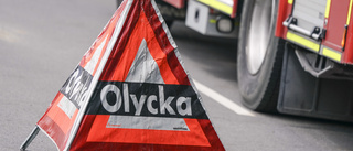 Olycka på 55:an stoppade trafiken öster om Katrineholm