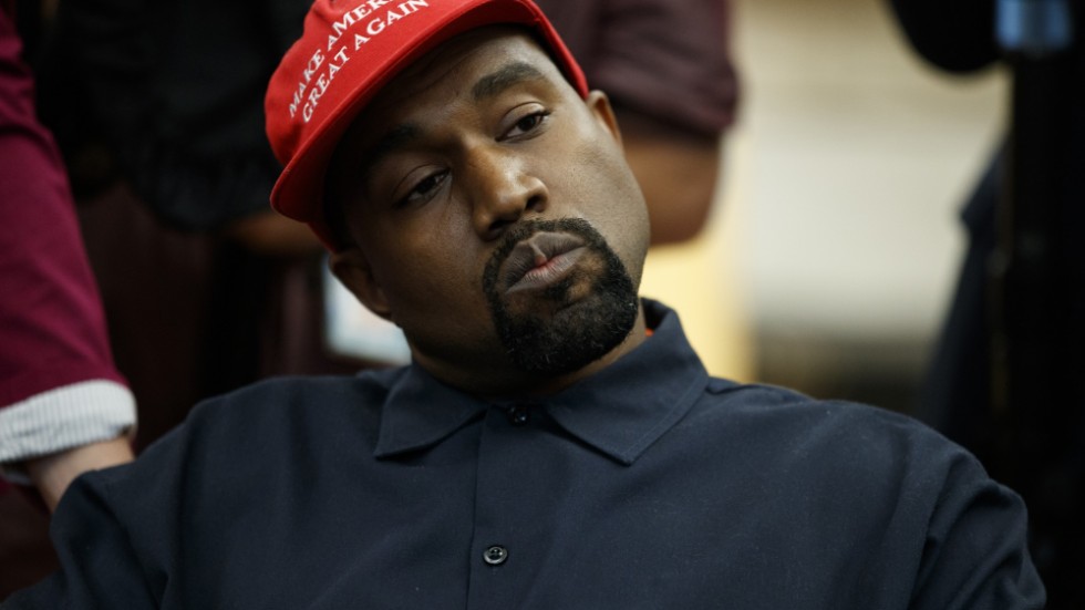 Rapparen Kanye West, som haft nära relationer med president Donald Trump, men som själv sagt att han tänker ställa upp i presidentvalet 2020 via twitter.