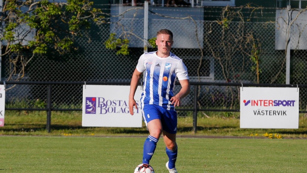 Karl-Viktor Söderquist spelade för IFK Västervik senaste säsongen. Nästa säsong blir det spel i Västerviks FF istället.