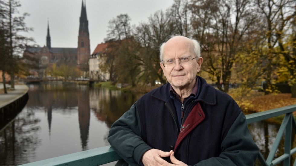 Erik Åsard, professor emeritus i Nordamerikastudier, tidigare vid Uppsala universitet. Arkivbild.