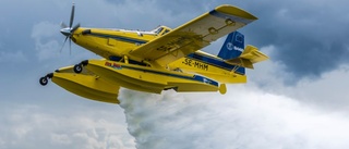 Saab sätter in fler brandbekämpningsflyg