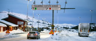 Flera vägar till Norge stängda efter testkrav