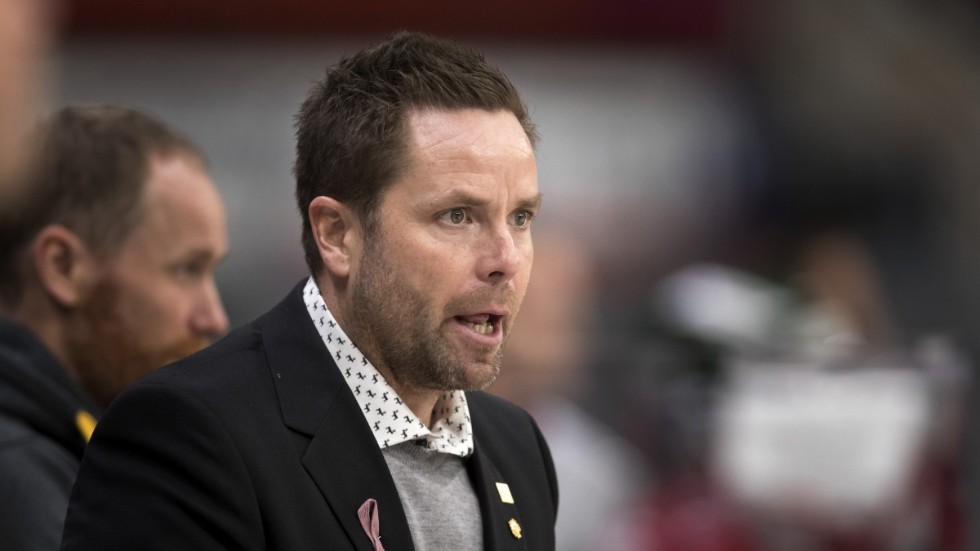 Skellefteås tränare Stefan Hedlund riktar kritik mot både domare och sina egna spelare. Arkivbild.