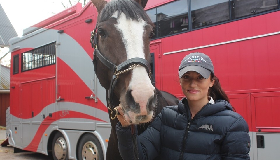 Sandra Fransson har tävlat i Falsterbo Horse Show.
