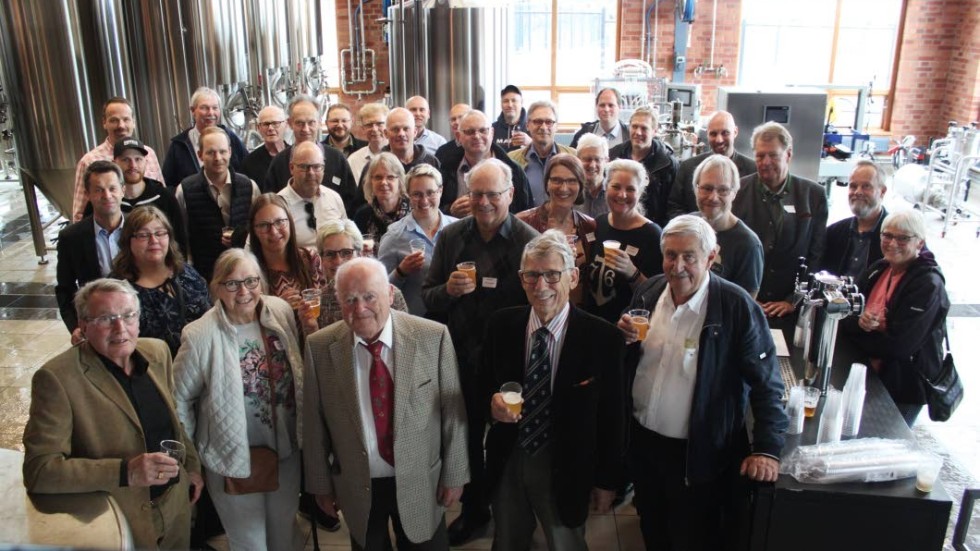 ett 40-tal bryggmästare från olika bryggerier i Sverige samlades i helgen på Åbro Bryggeri i Vimmerby för årsmöte i Sveriges Bryggmästare Förening.