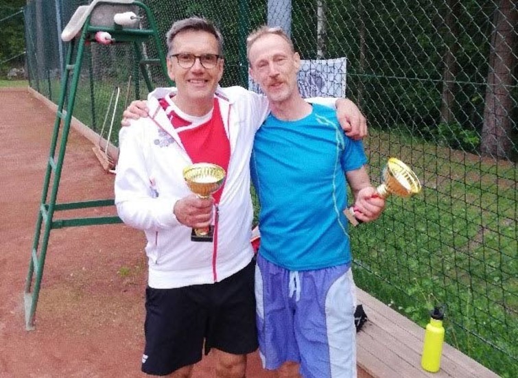 Sven Asplid och Peter Strand, segrare i Östanåspelen 2019.