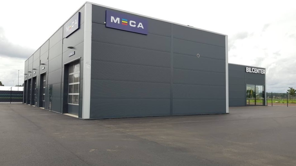 Bilverkstaden Meca och Bilcenter Vimmerby under samma tak. På söndag invigs de nya lokalerna.