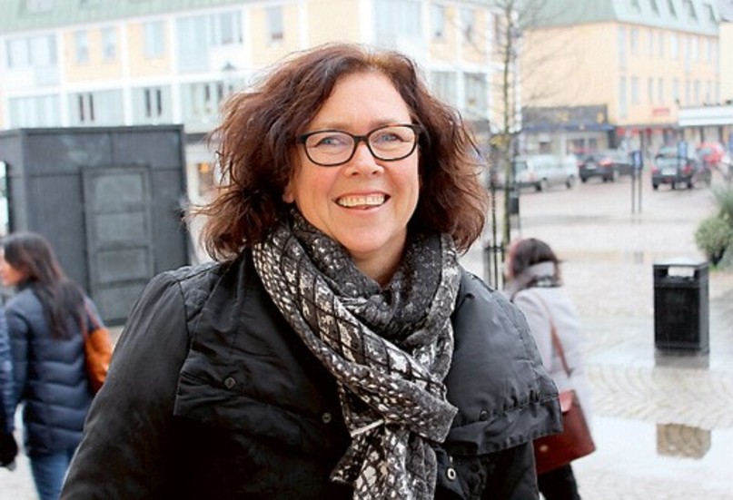 Beathe Skaate är ordförande i Vimmerby Handel. "Från handeln är vi ledsna för butiksinnehavarnas skull", säger hon.