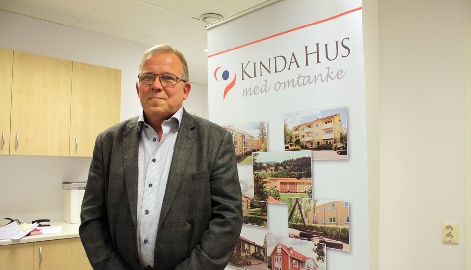 - Vi vill inte att hyresförhandlingarna ska hamna hos Hyresmarknadskommittén igen, säger Kindahus vd Jan Skarin. Foto: Lars-Göran Bexell