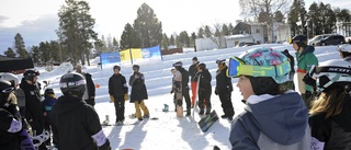 Skidförbundets tjejsatsning lockade ett 20-tal kvinnliga snowboardåkare till Vitberget i helgen