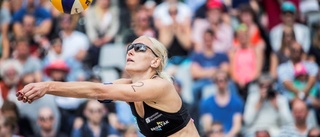 Beachvolleyeliten till Uppsala