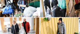Barnkläder, täcken, konserver – och djurmat • Skellefteborna samlade in förnödenheter till Ukraina: ”Känns bra att kunna hjälpa till”