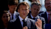 Storstrejk när Macron tar pensionsstrid