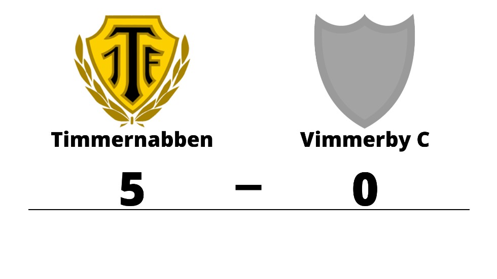 Timmernabbens IF vann mot Vimmerby IF C (9-m)