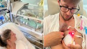 Brist på vårdplats: Familjen från Vena tvingades flytta mellan sjukhus med nyfödd • Åkte ambulansflyg • Pappan: "Det var väldigt dramatiskt"