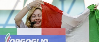 Giorgia Meloni vann på proteströster