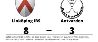 Linköping IBS vann enkelt hemma mot Antvarden